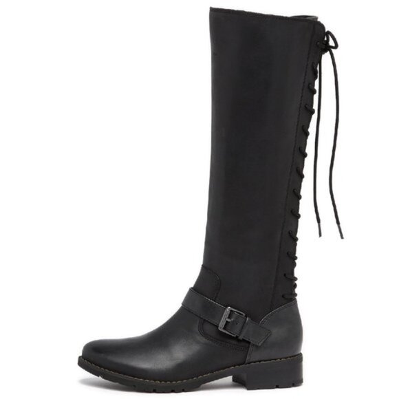 Sofft Kristie Leather Lace Up Tall Boot - Picture 1 of 9